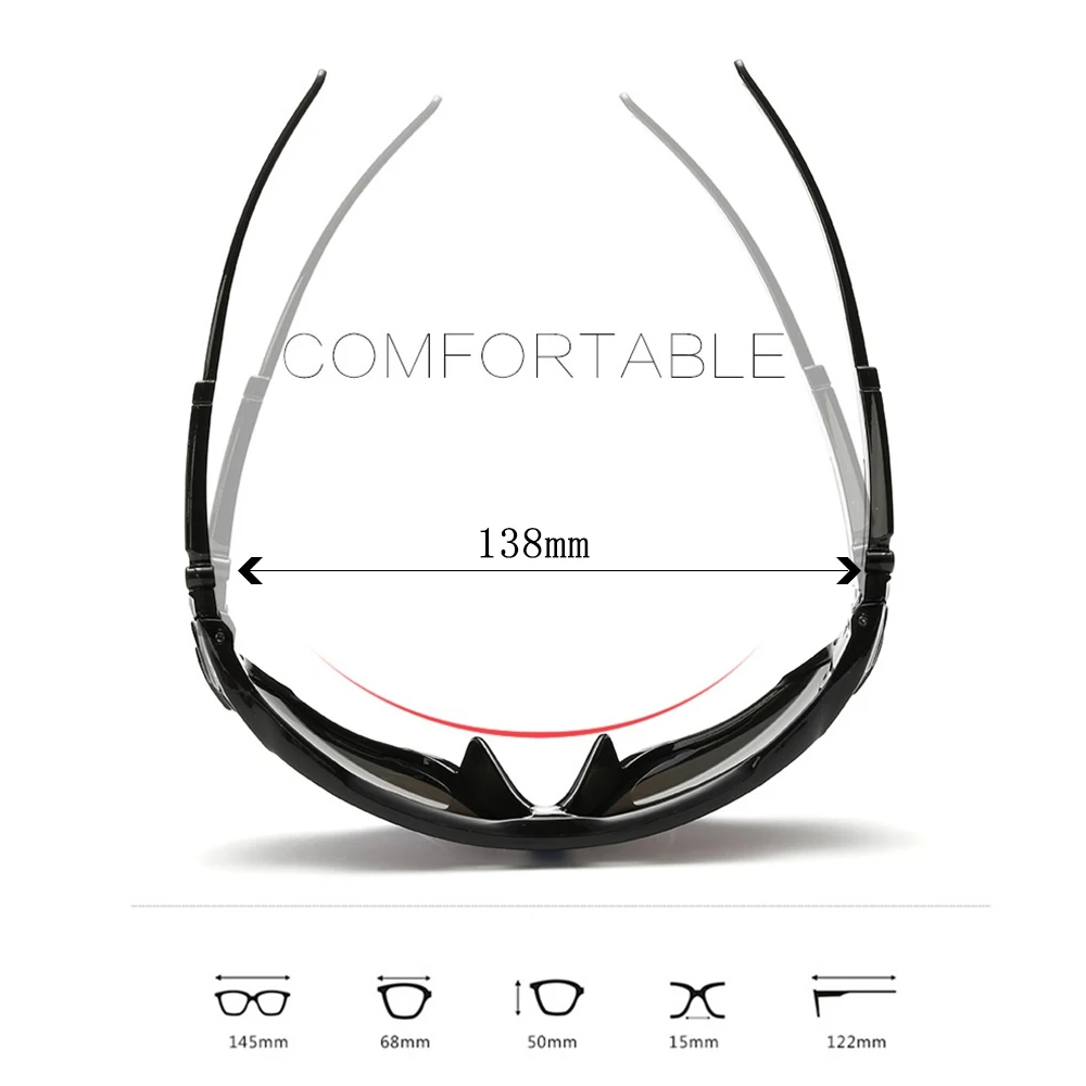 UV 400 الرجال الدراجات نظارات الرياضة في الهواء الطلق دراجة هوائية جبلية دراجة نظارات دراجة نارية النظارات الشمسية الصيد نظارات Oculos دي Ciclismo