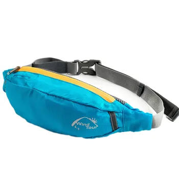 

2018 New Wind Tour Unisex Running Bum Bag Travel Handy Hiking Sport Waist Belt Zip Fanny Pack Running Bag