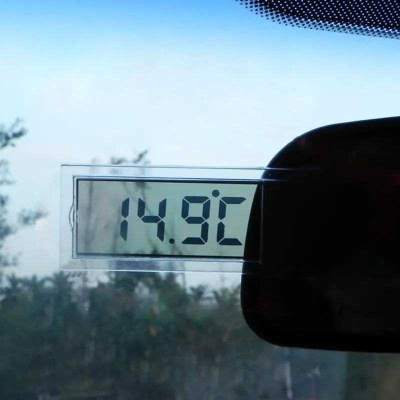 

Osculum Type LCD Vehicle-mounted Car Digital Thermometer Celsius Fahrenheit External Sensor Electronic Tester Electronics