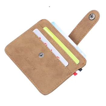 

Baellerry Slim PU Leather Wallet Men Magic Wallets Designer Small Purse Male Hasp Vallet Retro Card Holder Mini Holders Carteira