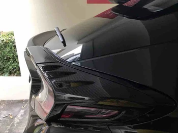 

For Toyota C-HR 2016 2017 2018 Exterior Rear Tail Light Lamp Eyelid Cover Trim Carbon Fiber Style Car Accessories Car Styling