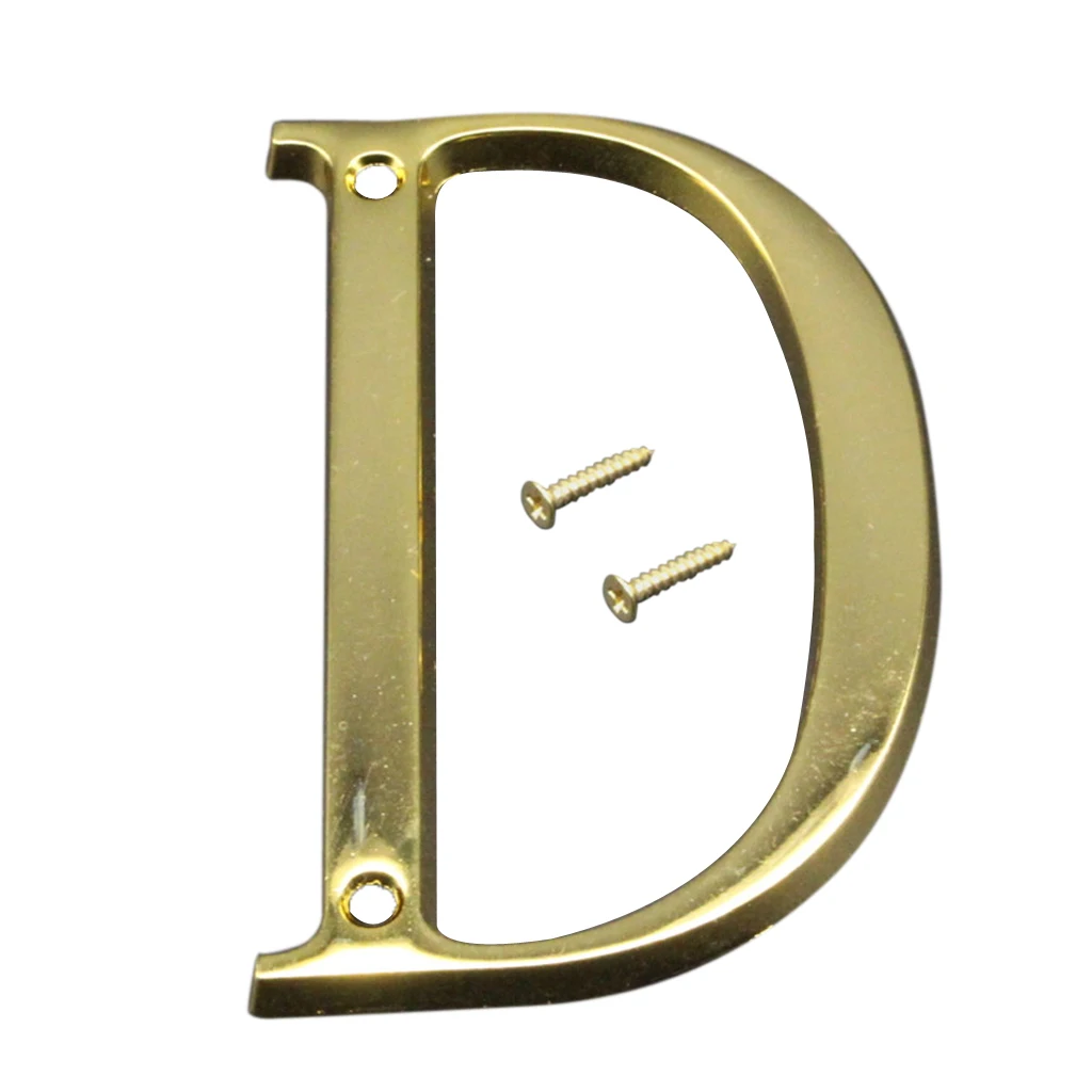 MagiDeal настенный Алфавит Декор буквы цифры номер двери улица имя табличка знак Детская комната Декор - Цвет: D