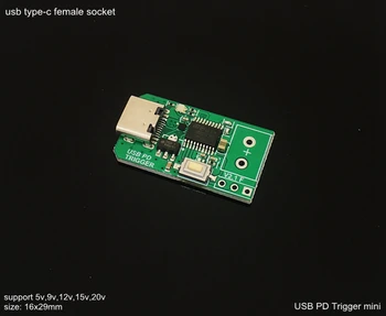 

USB Type-c PD Quick Charge Decoder Detector Flip-flop Polling Fixture Test Board Master