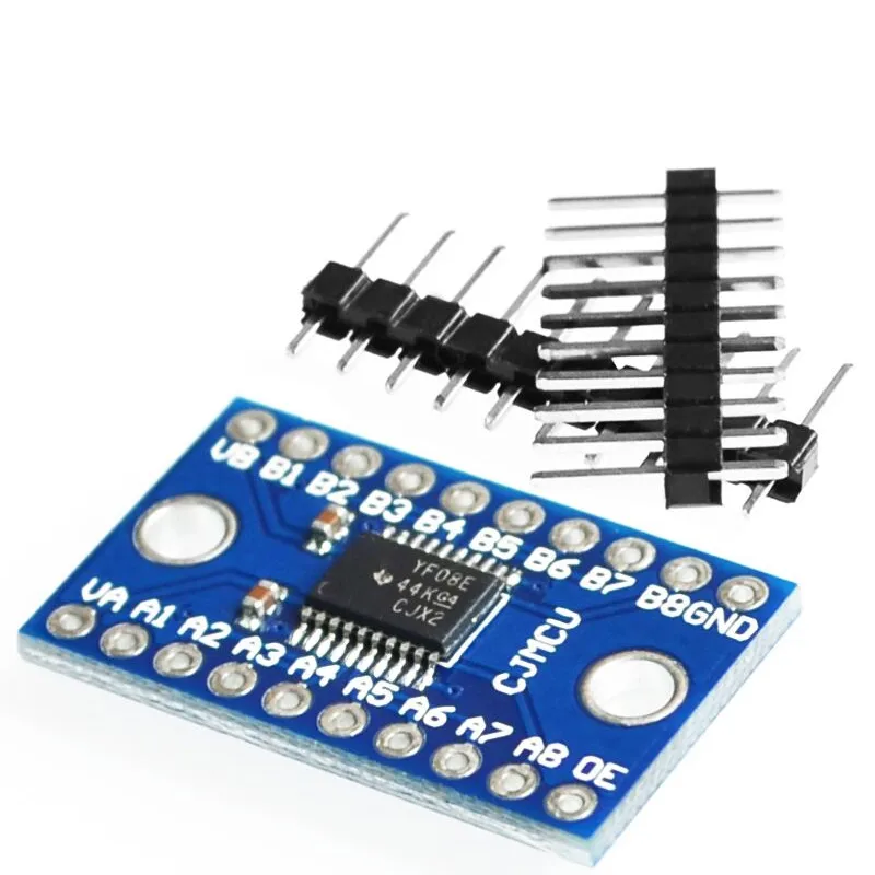 5pcs/lot TXS0108E high speed full duplex 8 level converter module 8 bit bidirectional voltage converter