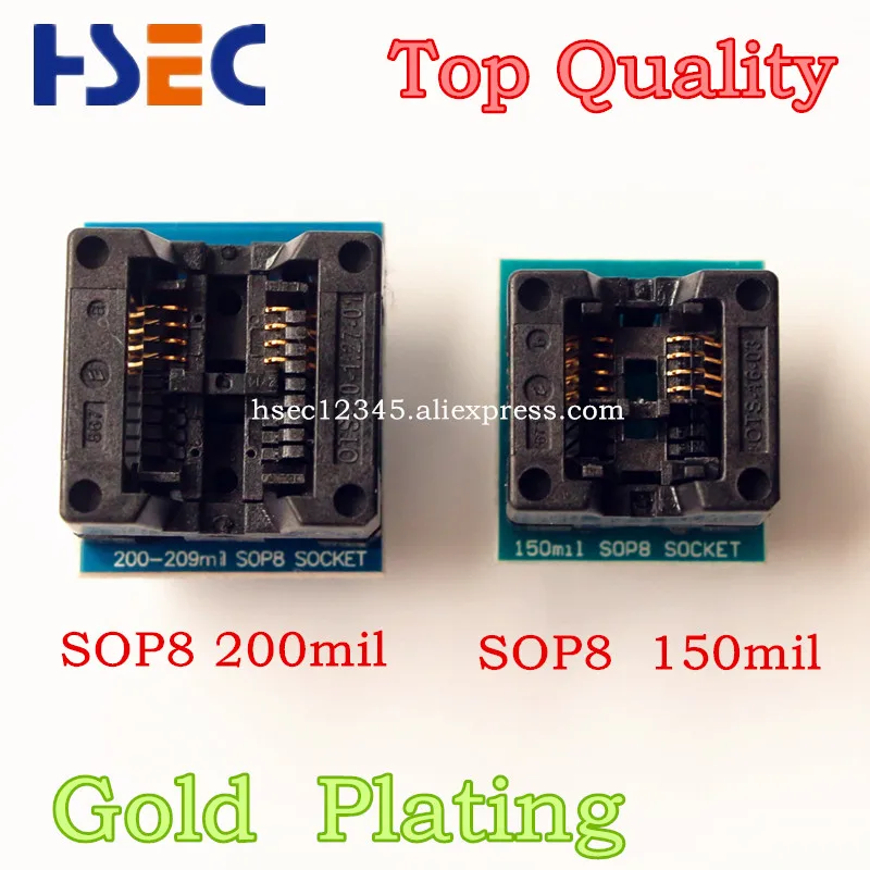 Адаптер SOP16 + SOP8 Для DIP8 150mil 200mil гнездо адаптера для EZP2010 EZP2013 EZP2019 RT809F RT809H CH341A TL866 3