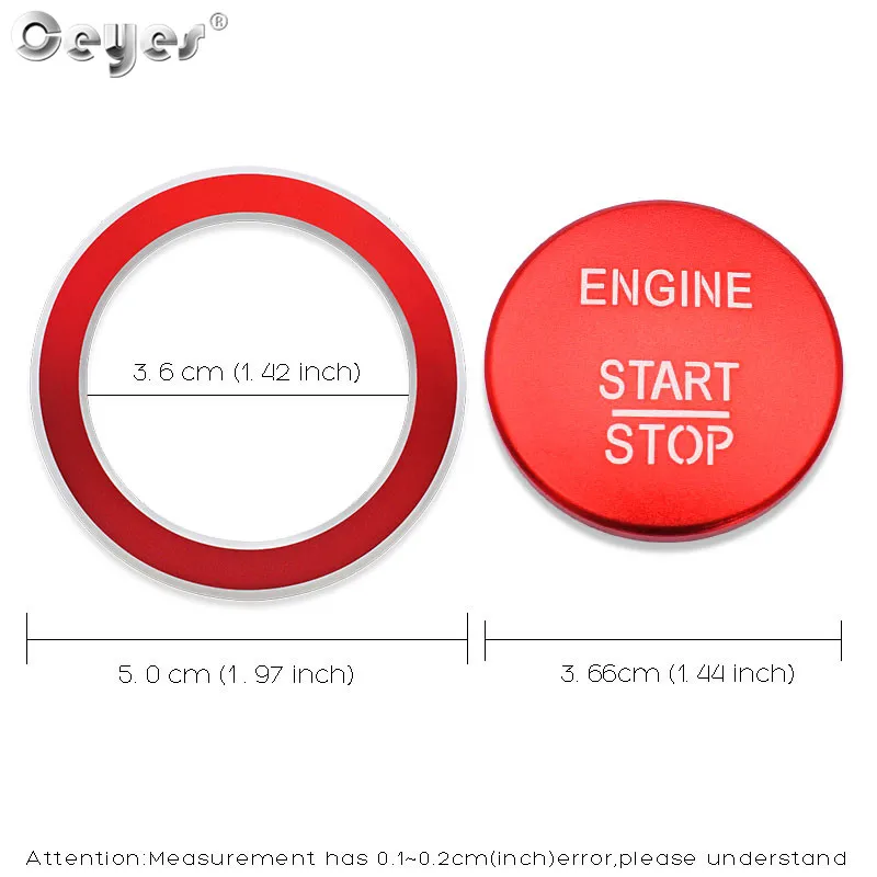 Car Start Engine Button Key Ring for MERCEDES (4)