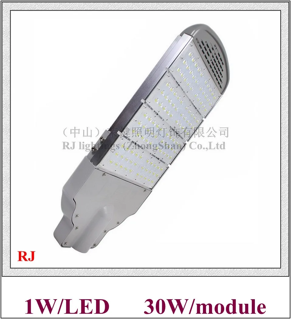 

module style LED street light lamp LED road light IP65 AC85V-265V input high power 1W LED 30led/30W/module 1-7(modules)