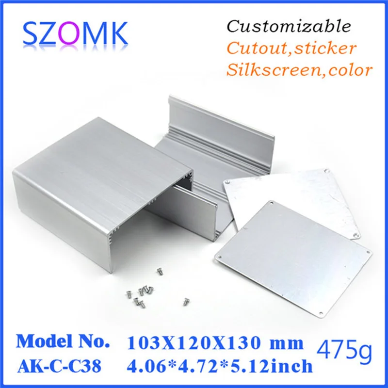 szomk aluminum box for electronic project aluminum extrusion case anodized aluminum enclosure case junction ox extruded aluminum project box  (9).jpg