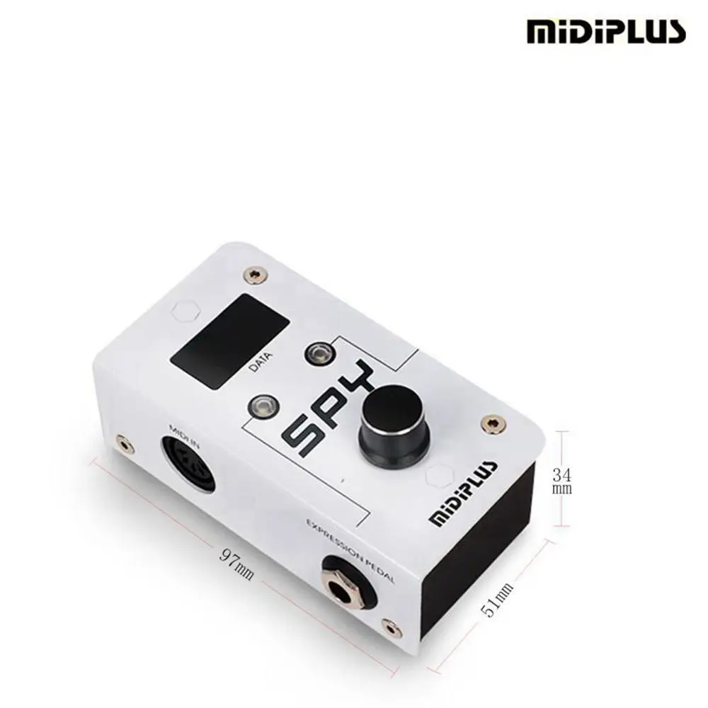 

MIDIPLUS pedal controller can turn the expression pedal and switch pedal into USB signal
