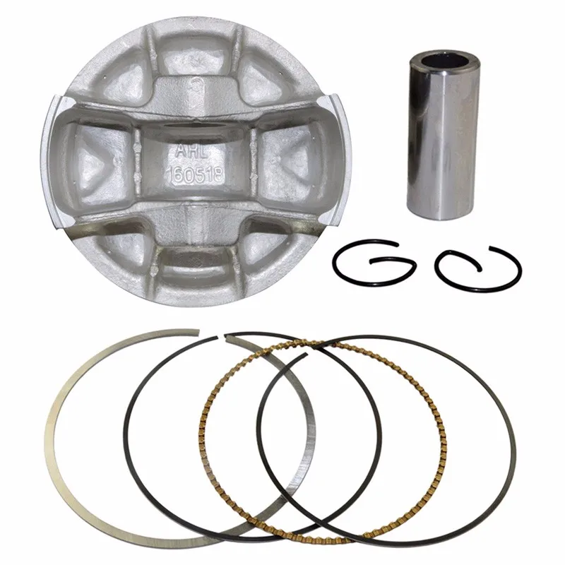 AHL Bore size 77mm STD  Piston & Ring & Clip Kit For Kawasaki KXF250 KX250F 2004-2014 For SUZUKI RMZ250 2004-2006