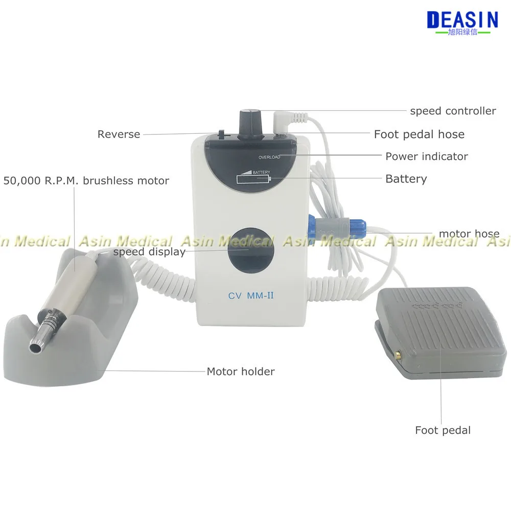 SoHome Lab 50000 rpm Portable Electric Micro-motor Brushless Hand Shank YJD for Polishing Unit SoHome Lab 50000 rpm Portable Electric Micro-motor Brushless Hand Shank YJD for Polishing Unit