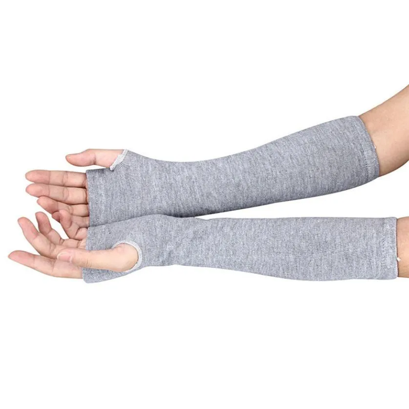 Перчатки женские зимние перчатки без пальцев рук теплые, вязаные длинные перчатки без пальцев митенки высококачественные перчатки Для