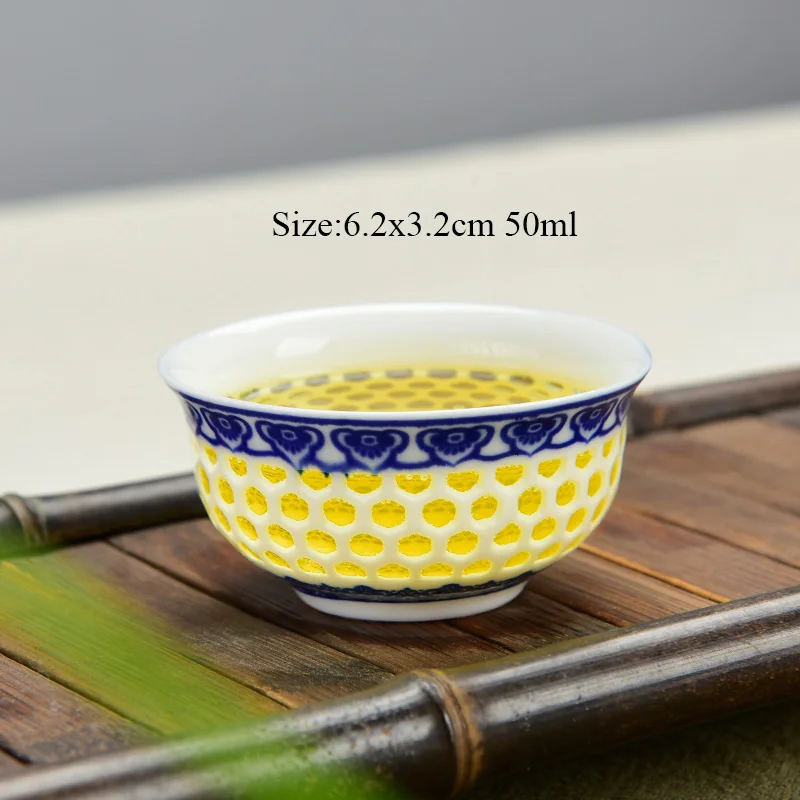 TANGPIN сине-белый изысканный керамический чайник чайники чайная чашка фарфор китайский чайный набор кунг-фу посуда для напитков - Цвет: Q