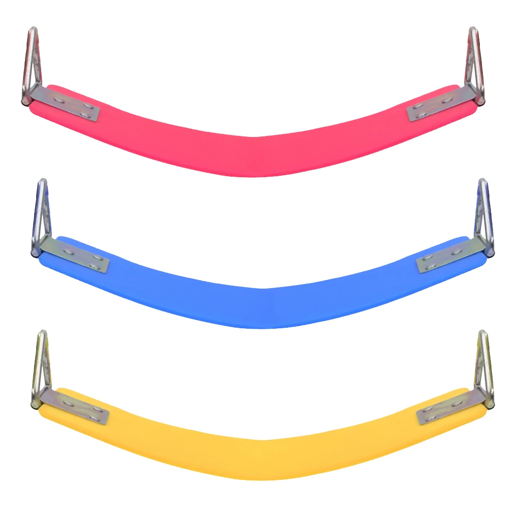 Blue Swing Seat with Metal Hook Playground Swingset Park Backyard Blue Swing Seat with Metal Hook Playground Swingset Park Backyard