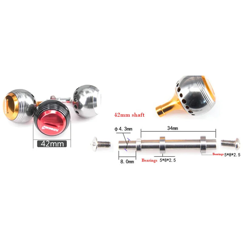 2019 جديد المعادن البحر الصيد بكرة مقبض ل Shimano دايوا تعديل الطاقة مقبض بكرة الطعم الصب الغزل بكرات استبدال