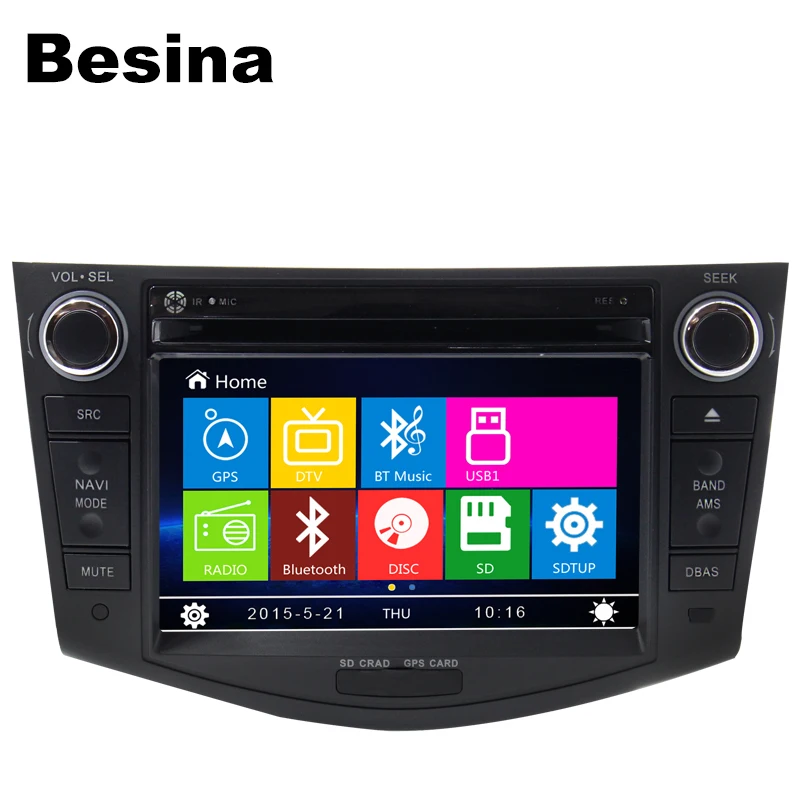 Besina car radio stereo dvd player for Toyota RAV4 Rav 4 2006 2012