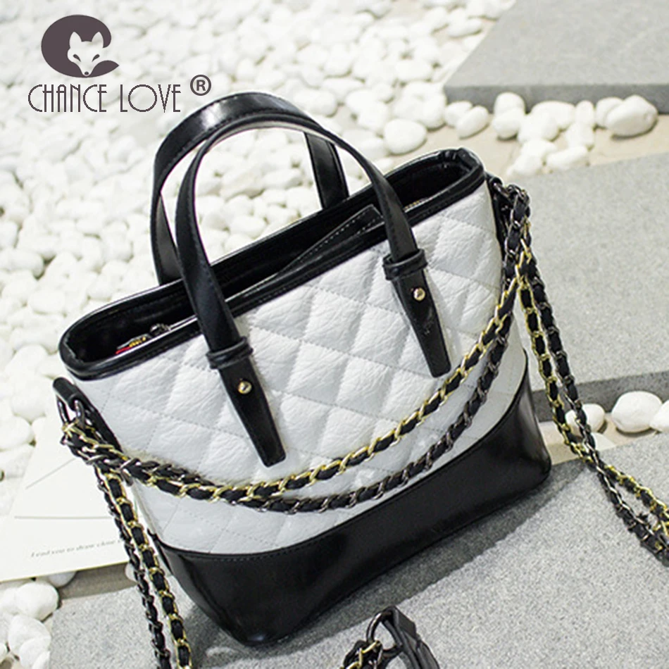 

Chance Love Women's bag 2018 new Genuine leather ladies chain handbags fashion single shoulder diagonal mobile handbag women bag