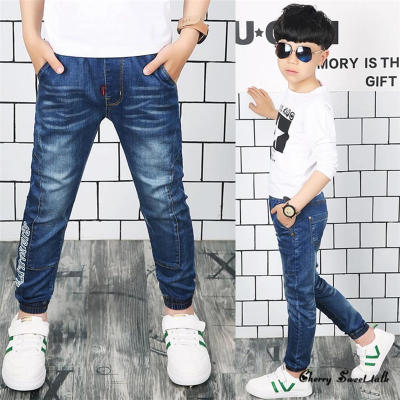2017-Spring-children-s-clothing-solid-denim-stitching-boy-jeans-for-big-kids-boys-jeans-long
