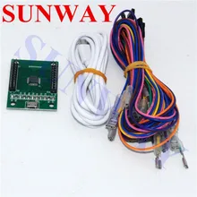 1 плеер Аркады светодиодный игровой контроллер USB Поддержка PS3 ПК с системой андроида и Raspberry Pi для JAMMA MAME комплектующие для игровых автоматов