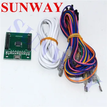 

1Player Arcade LED Game USB Controller Support PS3 PC Android Raspberry Pi for JAMMA MAME Game Machine Accessories