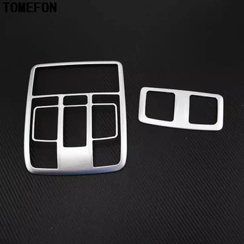 

TOMEFON ABS Matte Interior Accessories Front & Rear Reading Light Lamp Cover Trim For Mazda CX-5 CX5 2017 2018 2pcs