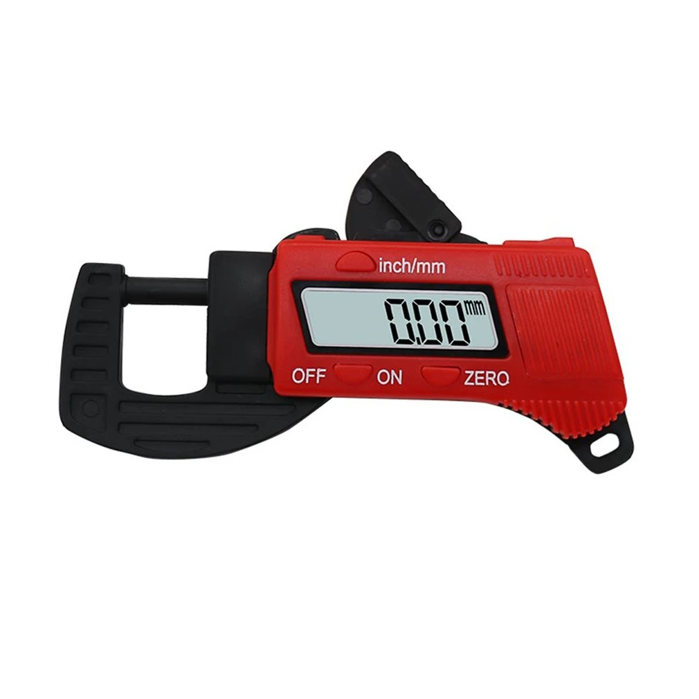 1pcs 0 12mm Carbon Fiber Composite Digital Display Thickness Gauge
