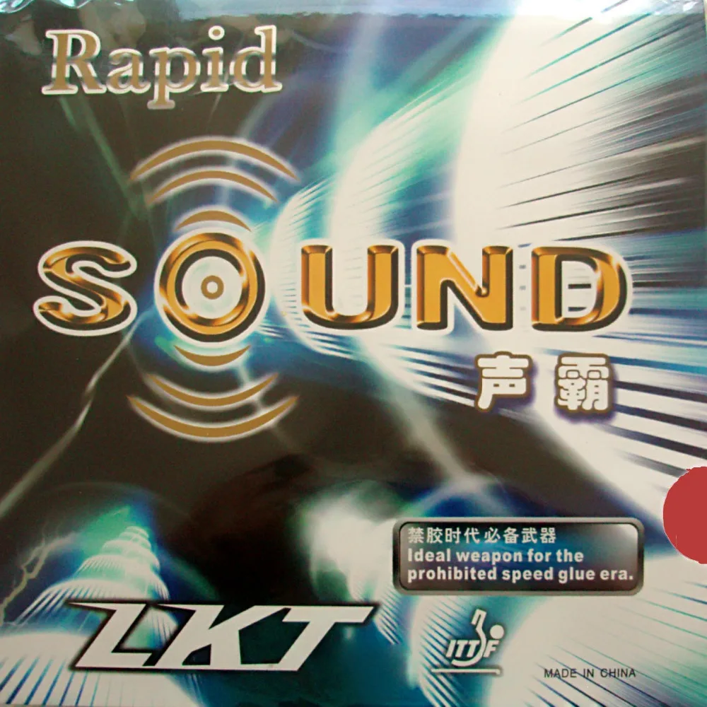 LKT KTL Rapid SOUND Pips-In Table Tennis (PingPong) Rubber with Sponge