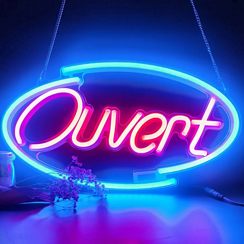 18 ''x 10'' неоновая надпись коммерческие лампы Цвет меняющийся светодиодный
