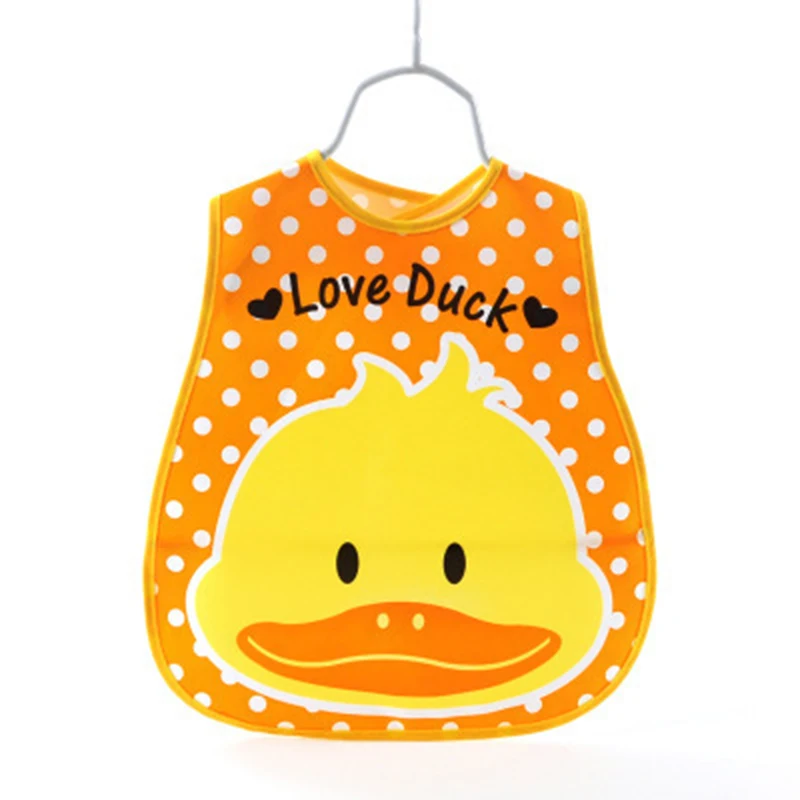 

Baby Bibs EVA Waterproof Baby Bibs Infant Burp Cloths Toddler Scarf Feeding Smock cartoon Baby Feeding Accessories