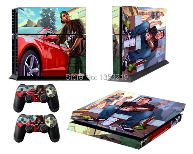 Vinyl Decals PVC Skin Brand Name Sticker Grand Theft Auto ...