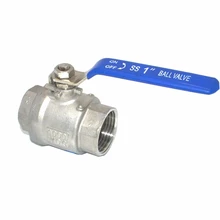 Женский прямой запорный шаровой клапан из нержавеющей стали 304