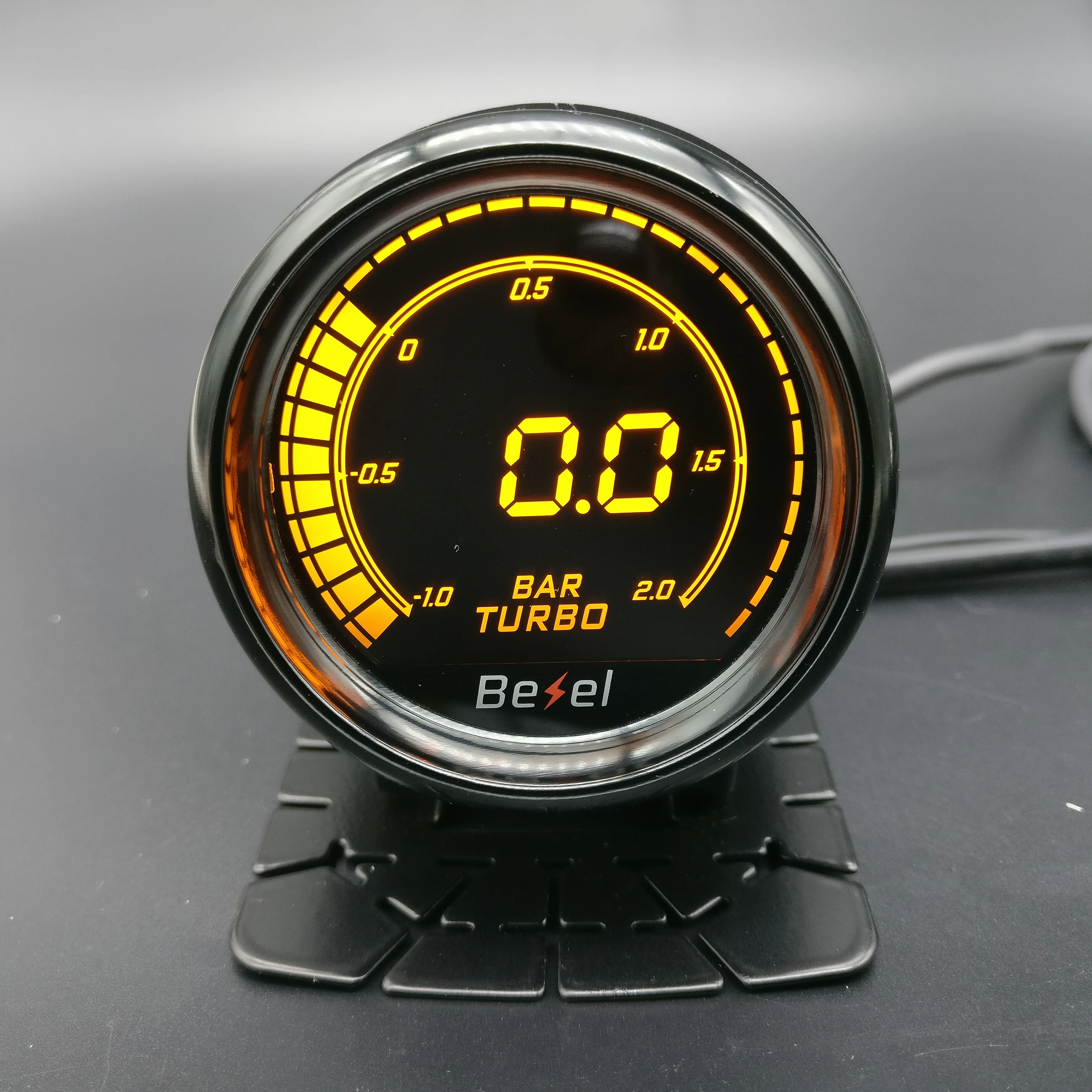 Новый дизайн 2 &quot52 мм EVO LCD Turbo 2bar измеритель давления монитор 7 цветов в комплекте