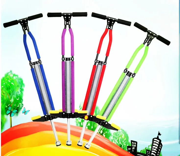 high quality stainless steel outdoor games toys sport double hand Pogo