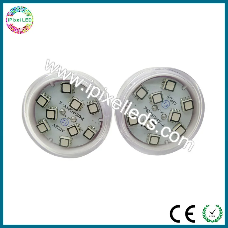 

Automatic Color Changing Led Light 45mm Smd5050 Rgb Full Color Led Pixel Light