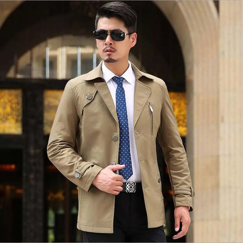 Aliexpress.com : Buy Fashion Mens Trench Coat Business