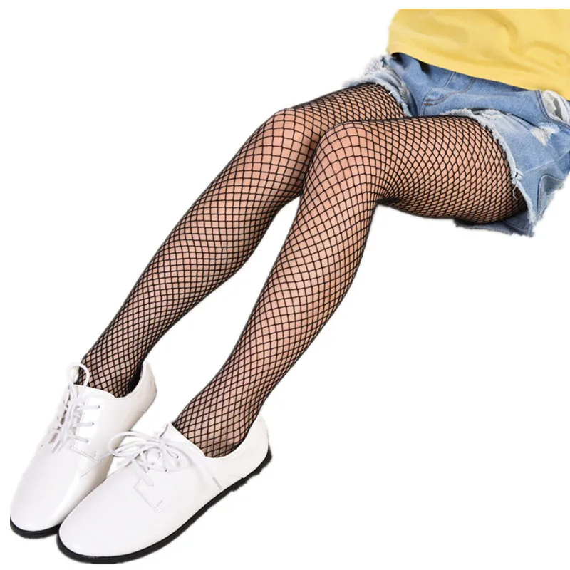 

8-15 Years Summer Mesh Kids Girls Tights Hollow out Tights for Baby Children Pantyhose Stocking