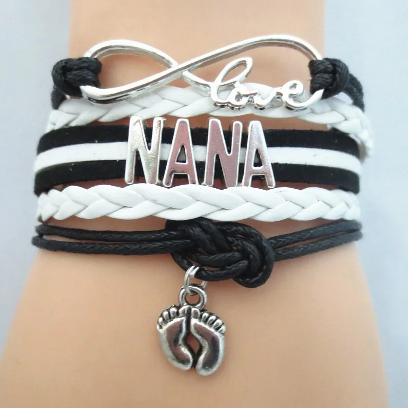 fashion infinity love NANA bracelets fashion NANA souvenir charm love