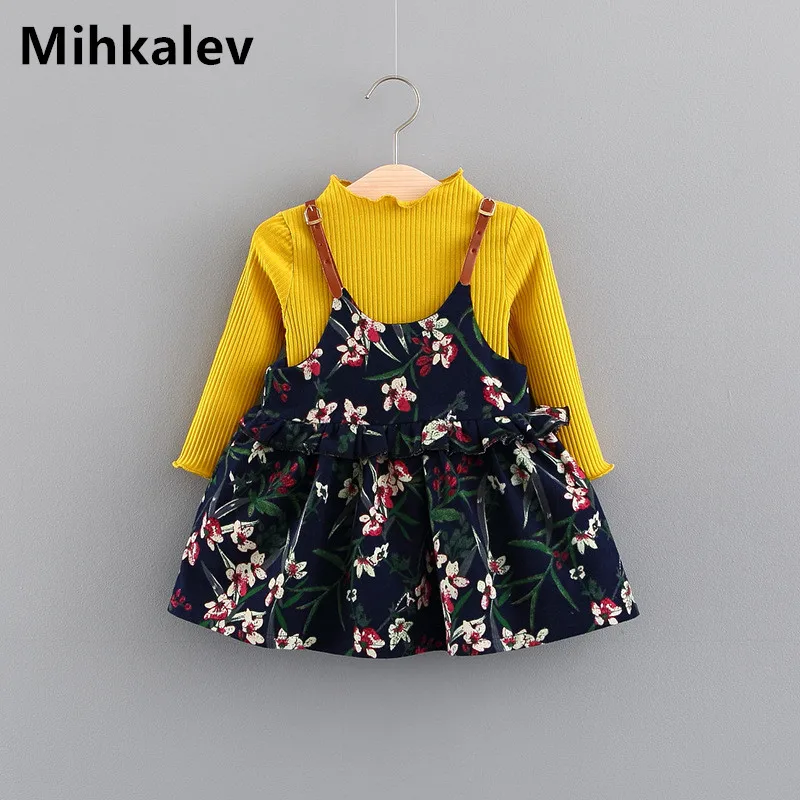 Mihkalev Fashion infant clothing set for toddler girl autumn clothes