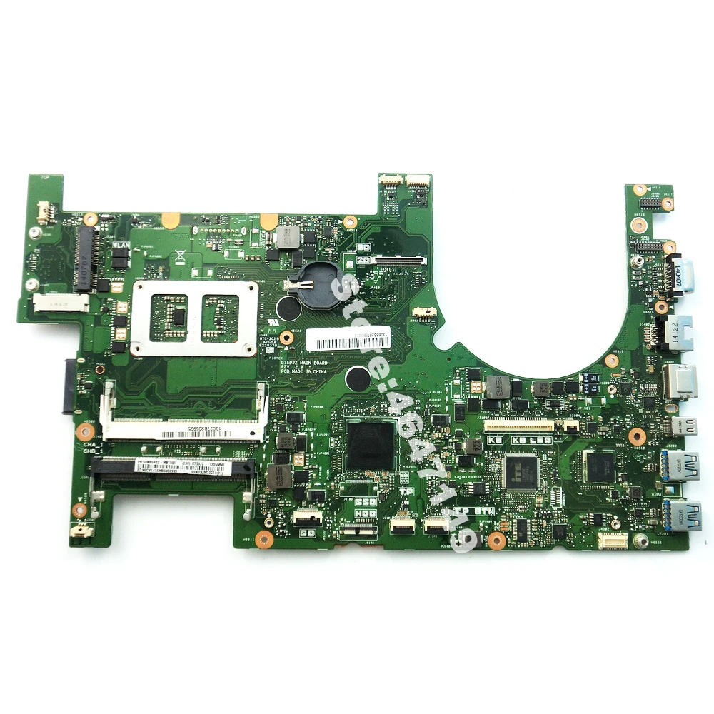 G750JZ i7-4700HQ CPU 2D اللوحة REV 2.0 ل Asus ROG G750JZ G750JS G750J G750JY اللوحة المحمول 60NB04K0-MB1001 اختبار موافق