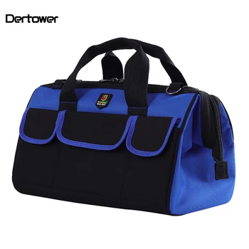 

1Pc Waterproof Tool Bags Large Capacity Bag Tools Multi-function Thickening Work Pocket Repair Tool Kit 14" 17" 19"