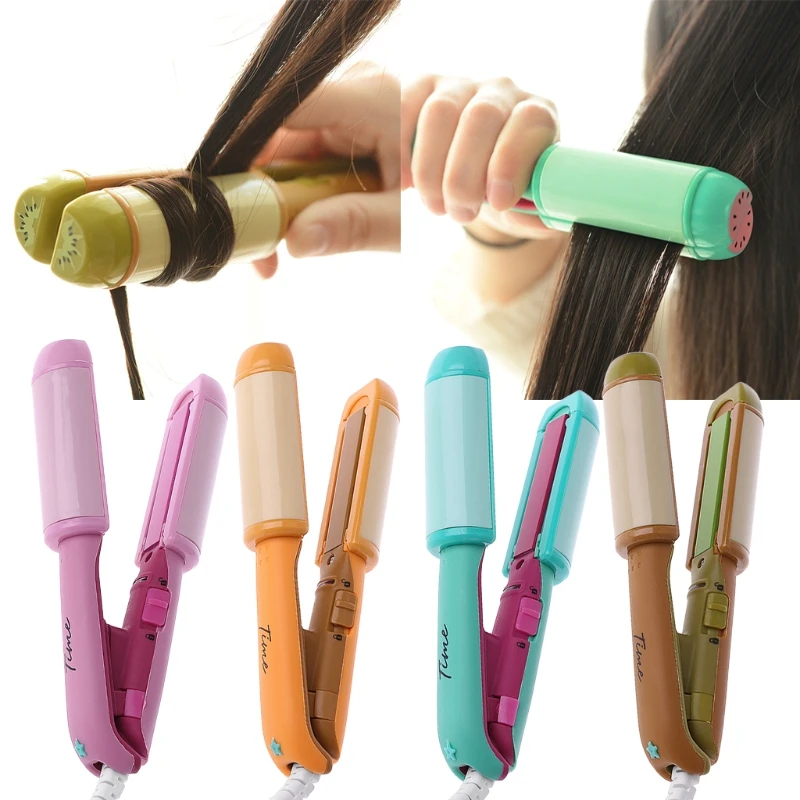 

2019 New Mini Lovely Magic Creative Hair Strainghtener PTC Heater 220 V Hair Care Styling Tools Hair Straightening Portable