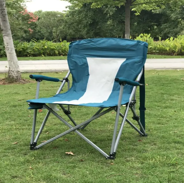 

New Outdoor Folding Chair Portable Camping Beach Chair Green Material Director Chair Art sketch Fishing Chair