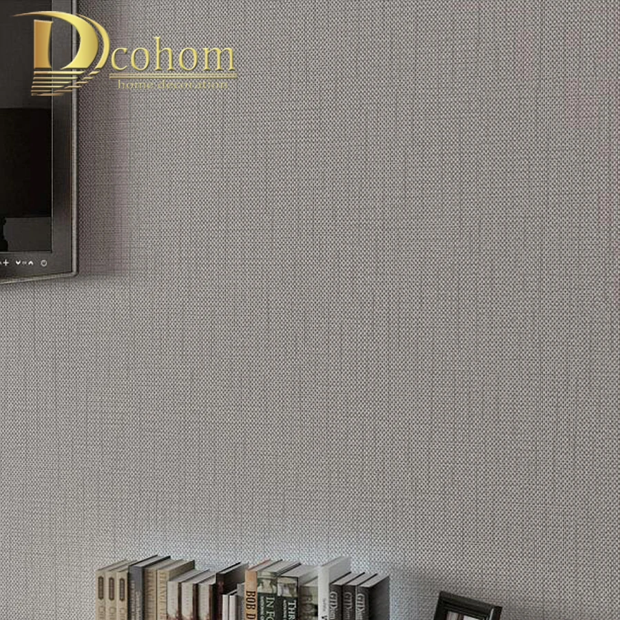 Pure Beige Whtie Gray Striped Textured Wall Coverings Living Room Pure Beige Whtie Gray Striped Textured Wall Coverings Living Room Kitchen Plain Wallpaper Delicate Flocking Rolls