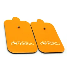 10 шт. импульса физической терапевтический электрод колодки для Десятки Акупунктура Цифровая массажер для тела массаж терапевтическая, для мышц стимулятор