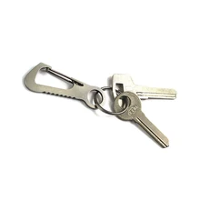 Умный брелок ключница из нержавеющей стали металлический держатель для ключей EDC органайзер для ключей брелок компактный