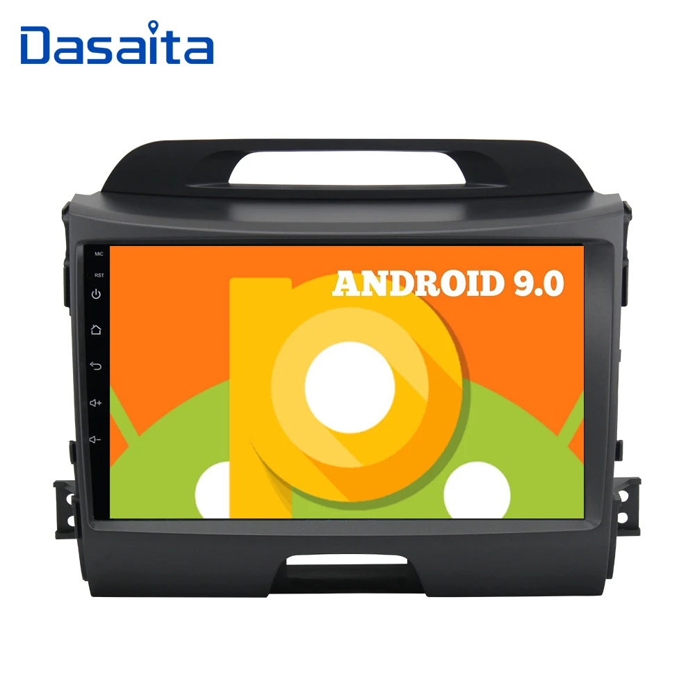 

Android 9.0 Car 1 din Stereo for Kia Sportage R 2010 2011 2012 2013 2014 Car Radio Bluetooth 9" IPS Multi Touch Screen