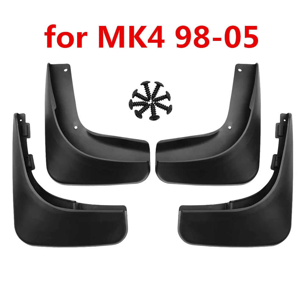 

Mud Flaps For VW 1998-2005 Golf 4 Mk4 IV Bora Jetta Mudflaps Splash Guards Front Rear Mud Flap Mudguard 2004 2003 2002 2001 2000