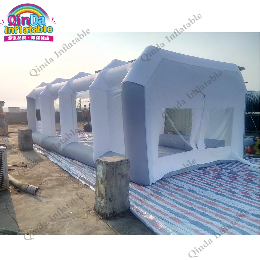  6x4x2.5m portable inflatable paint booth used inflatable spray booth inflatable paint tent for car 