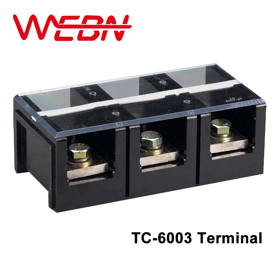 

High Quality TC-6003 600A 3P Fixed Terminal Blocks Wiring Board Terminal