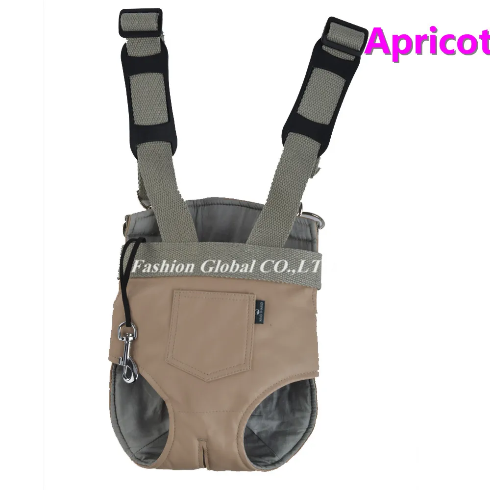 (10 Pieces/Lot)Fashion Pet Carrier Soft Leather Travel Dog Bag Double